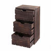 KOMMODE Braun - Braun, Holz (32/53/26cm) - MCW
