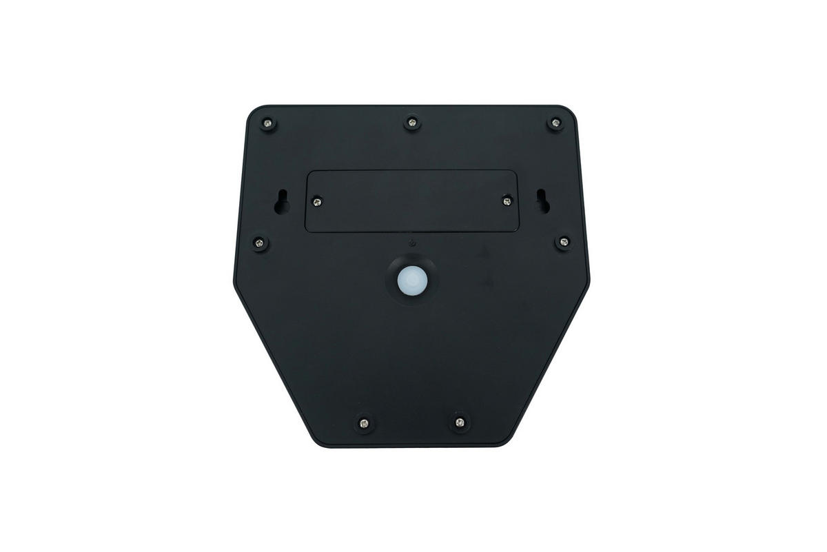 LED-WANDLEUCHTE Solar Außenbereich Dämmerungssensor 45 Auslösungen Nachtlicht - Schwarz, Kunststoff (16/16/5.2cm) - Northpoint