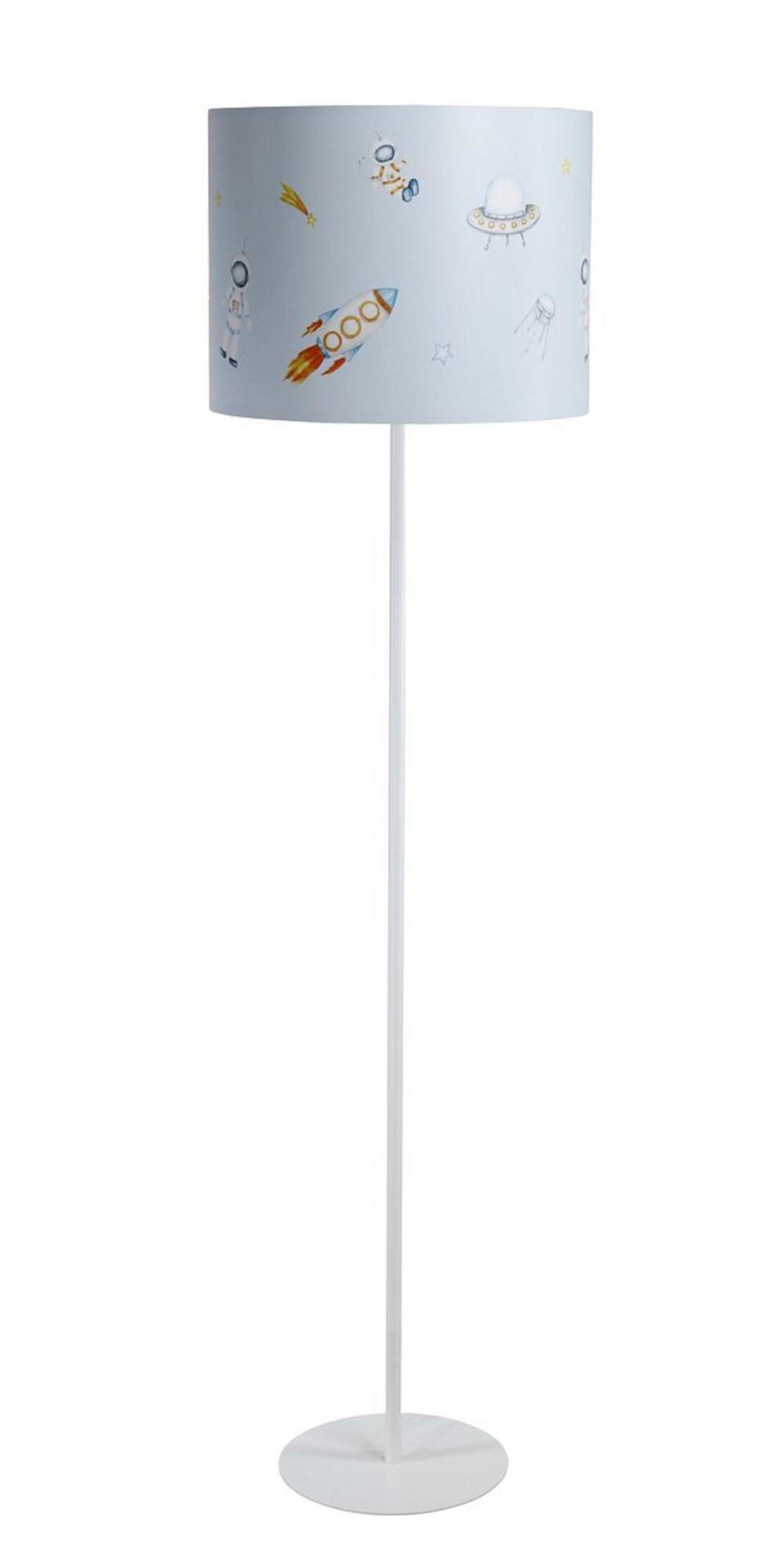 STEHLAMPE Bunt 40/30 cm - Multicolor/Weiß, Kunststoff (30/40/30cm) - KUNSTLOFT