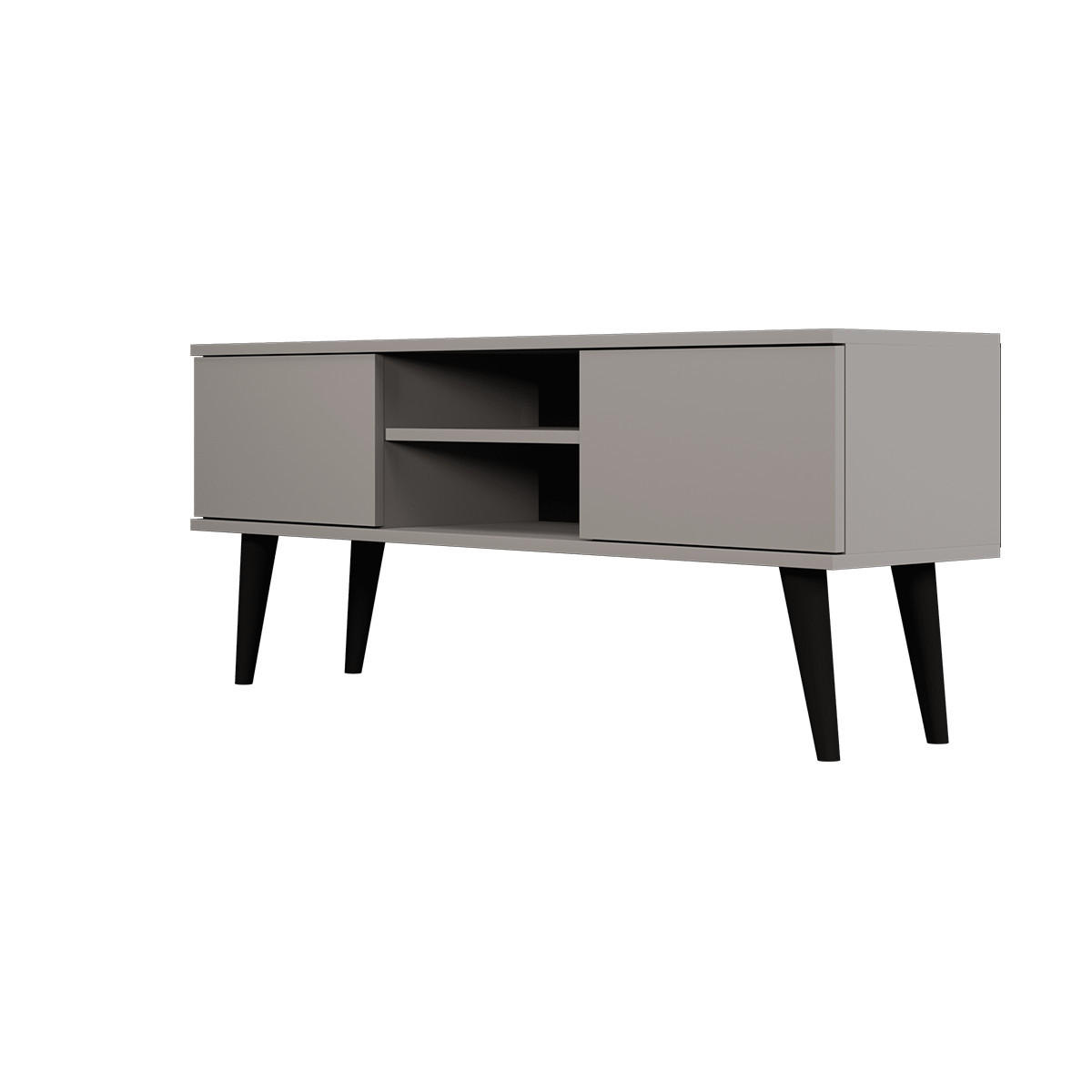 TV-MÖBEL Toronto Grau - Grau, Holzwerkstoff (55/35/120cm) - Petits-meubles
