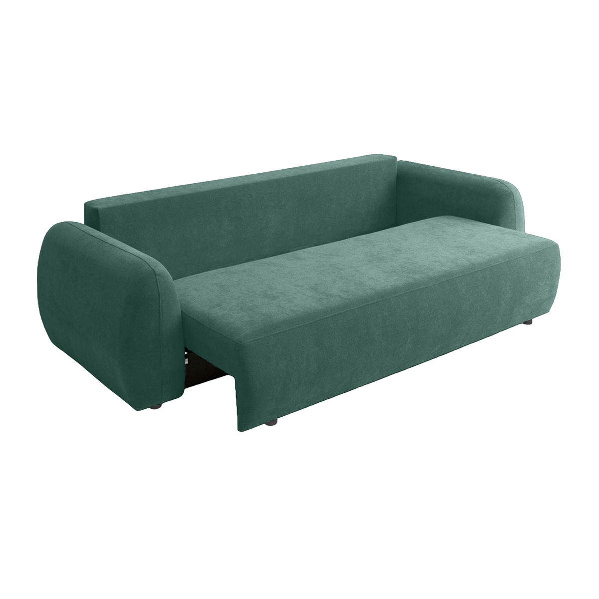 SOFA MUNDUK mit Schlaffunktion, Türkis - Türkis, Textil (250/98/100cm) - Fedve