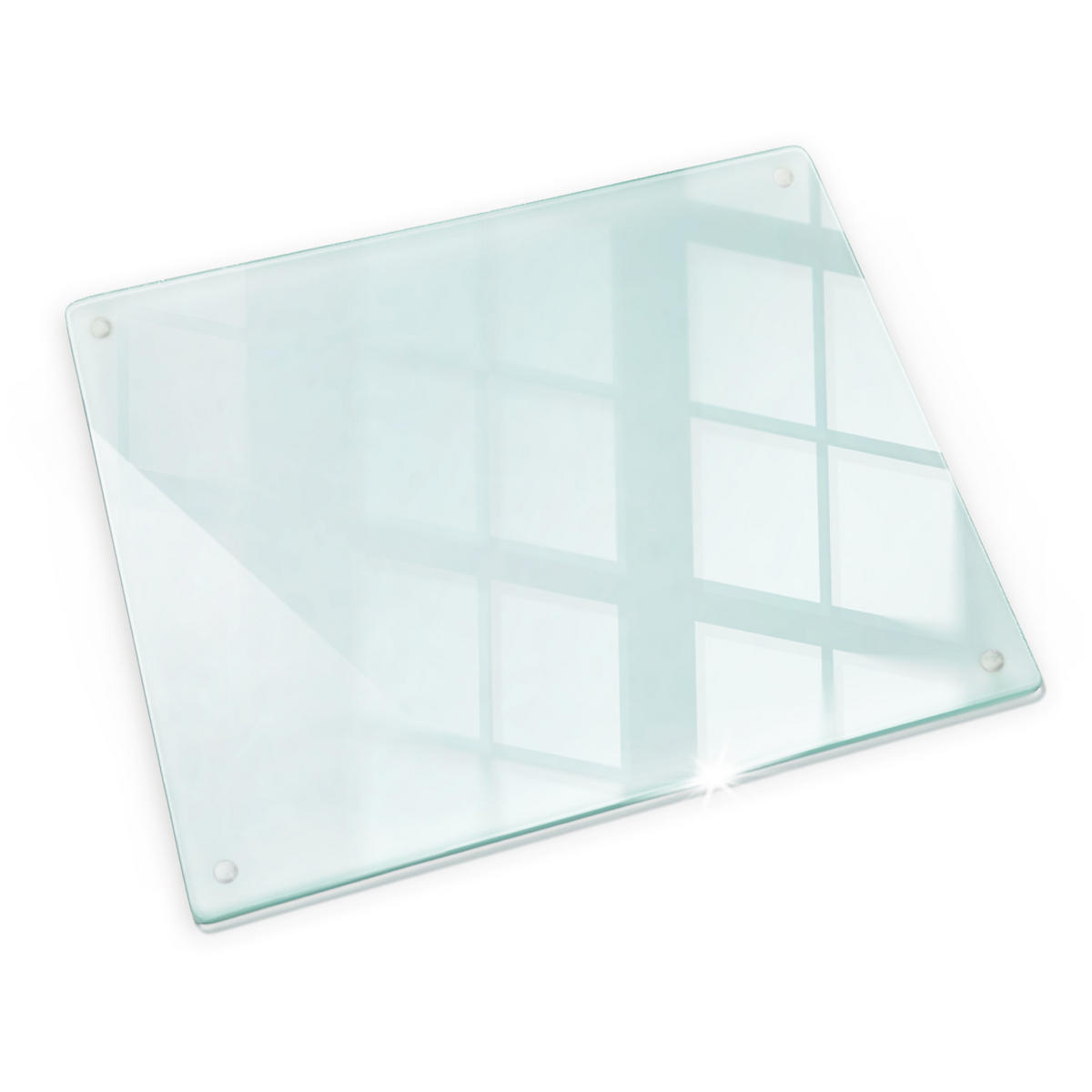 HERDABDECKPLATTE 60x52 cm Transparent - Transparent, Glas (60/0.4/52cm) - TULUP