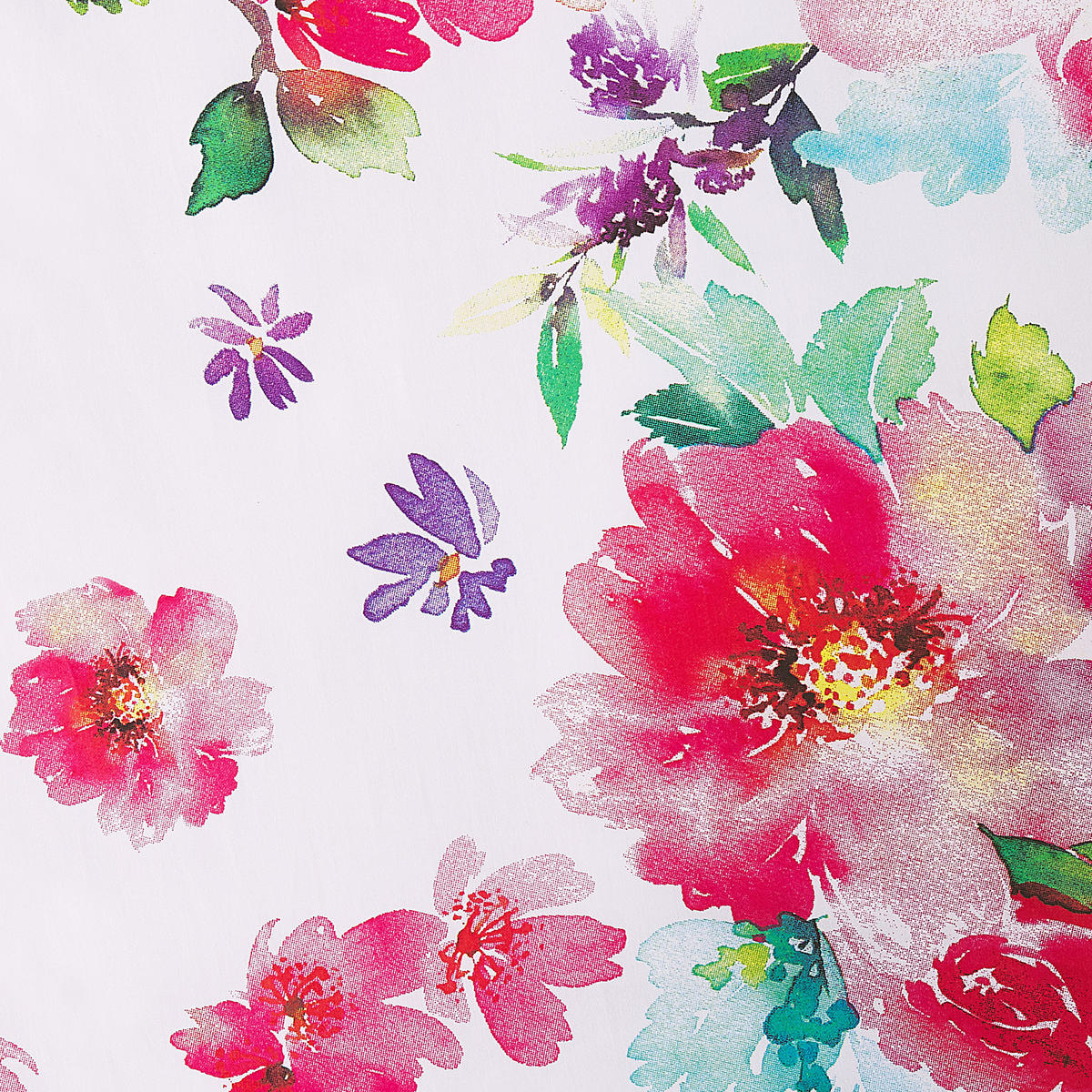 BETTWÄSCHE SET Larynhill 155x220 cm - Weiß, Textil (155/220cm) - Beliani