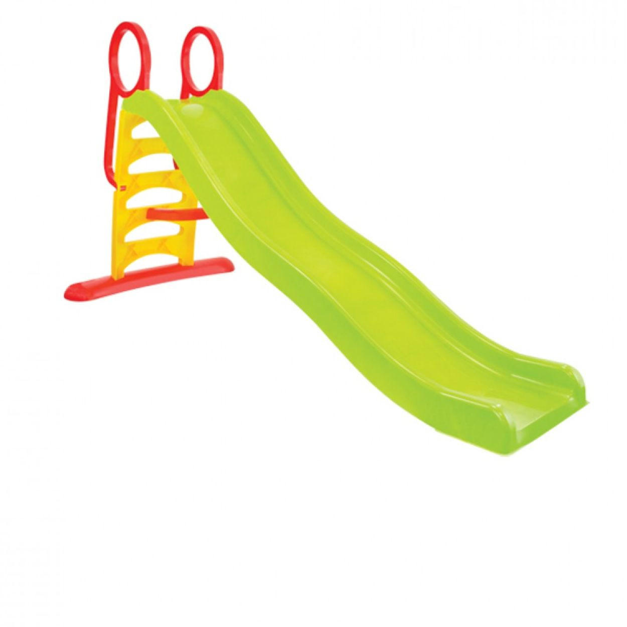 KINDERRUTSCHE 12601 grün Rutschlänge 198 cm, Wasserrutsche, bis 50 kg - Grün, Kunststoff (84/110/198cm) - Mochtoys