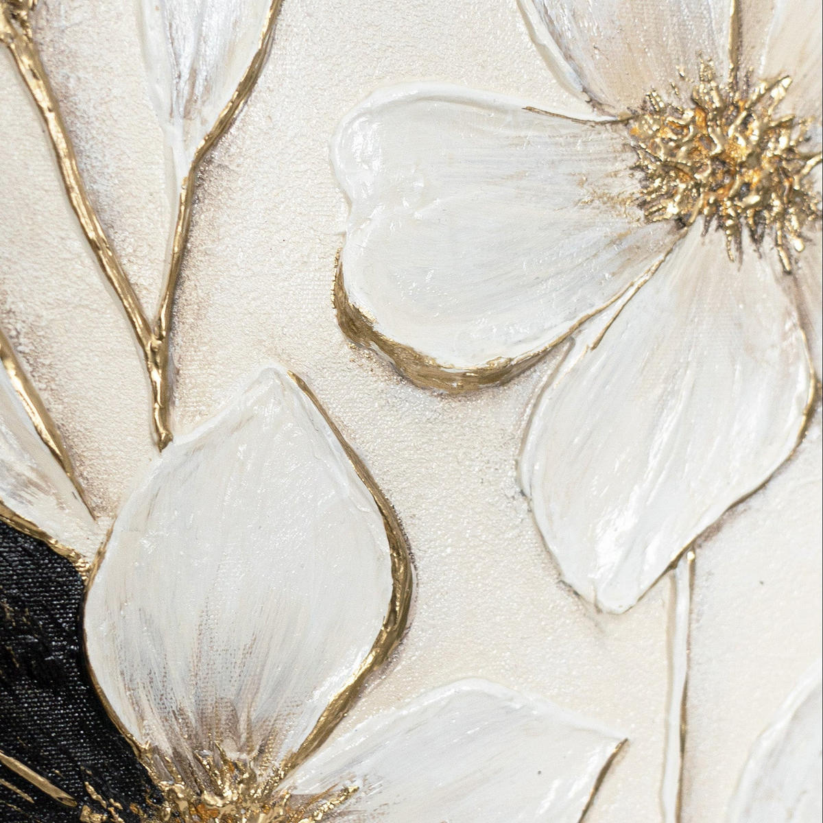GEMÄLDE Zarte Kontraste Schattenfugenrahmen Beige 9-teilig - Beige, Holz (160/90cm) - YS-art gallery
