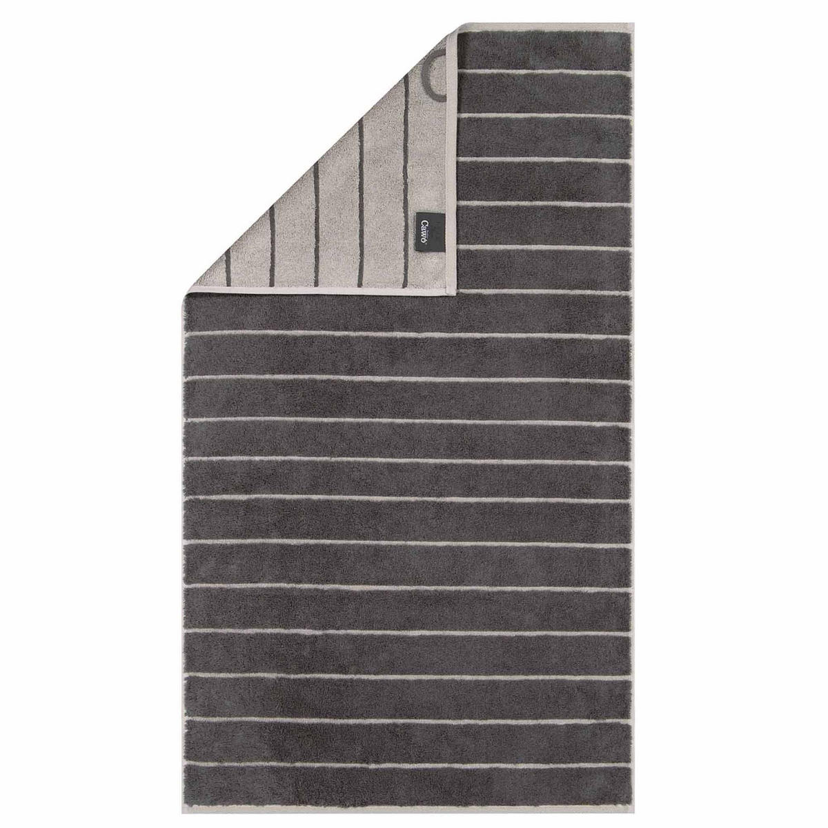 HANDTUCH Unisex Balance Anthrazit Baumwolle 10er Pack - Anthrazit, Textil (60/120cm) - Cawoe