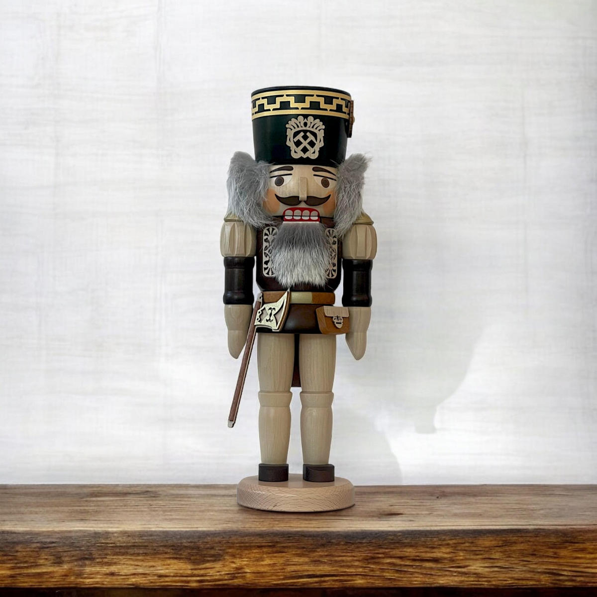 NUSSKNACKER Bergmann 40 cm - Multicolor, Metall (11/40/11cm)