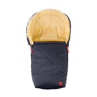 LAMMFELL-BABYSCHALENFUSSSACK Emma, navy - Blau, Fell (37/7/80cm) - Kaiserbaby