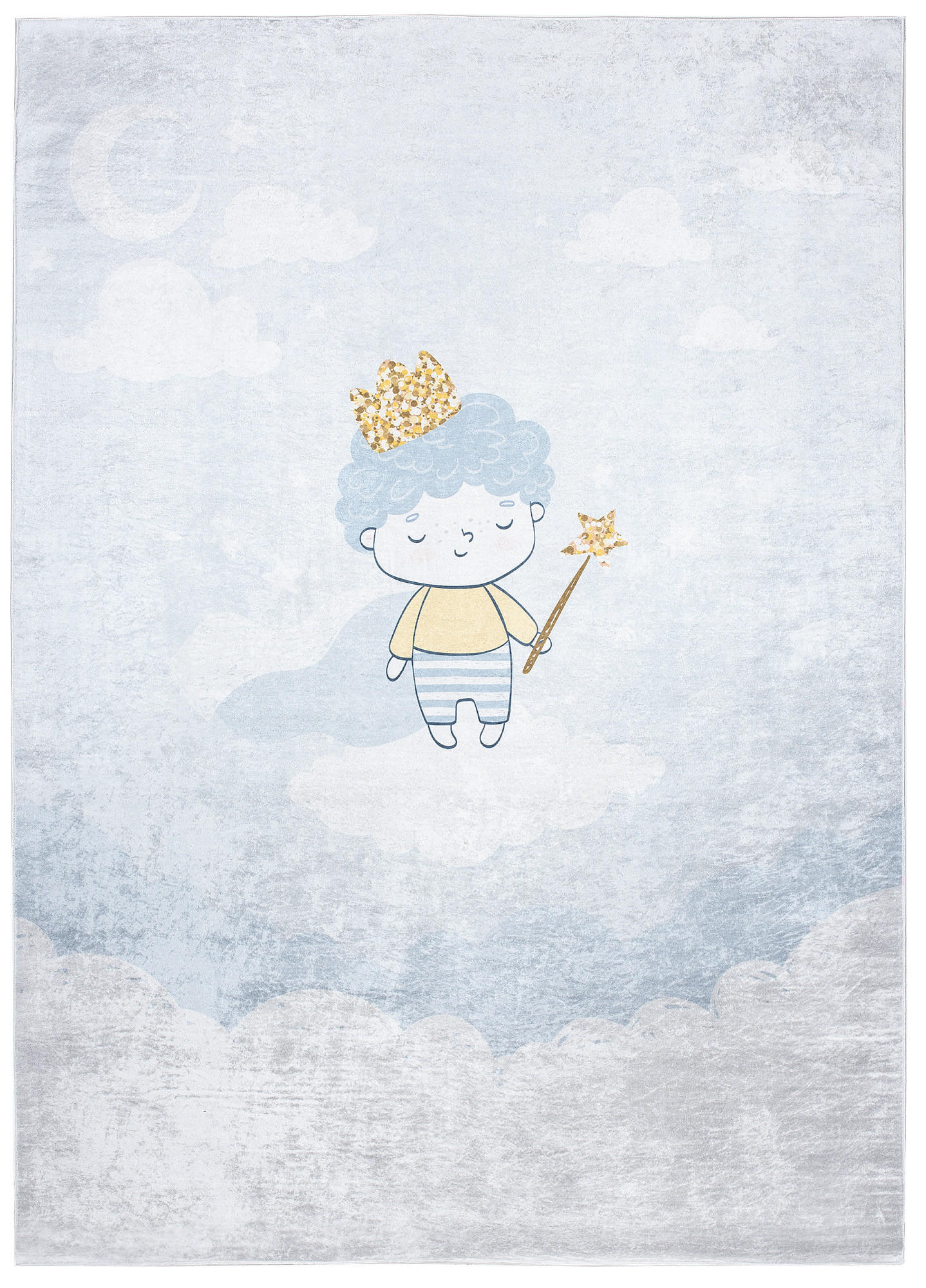 TEPPICH EMMA Grau 140/200 cm - Grau, Kunststoff (140/200cm) - Tapiso