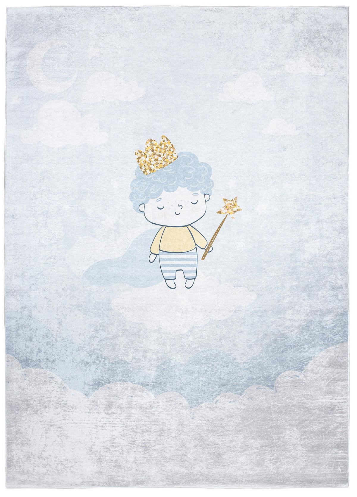 TEPPICH EMMA Grau 140/200 cm - Grau, Kunststoff (140/200cm) - Tapiso