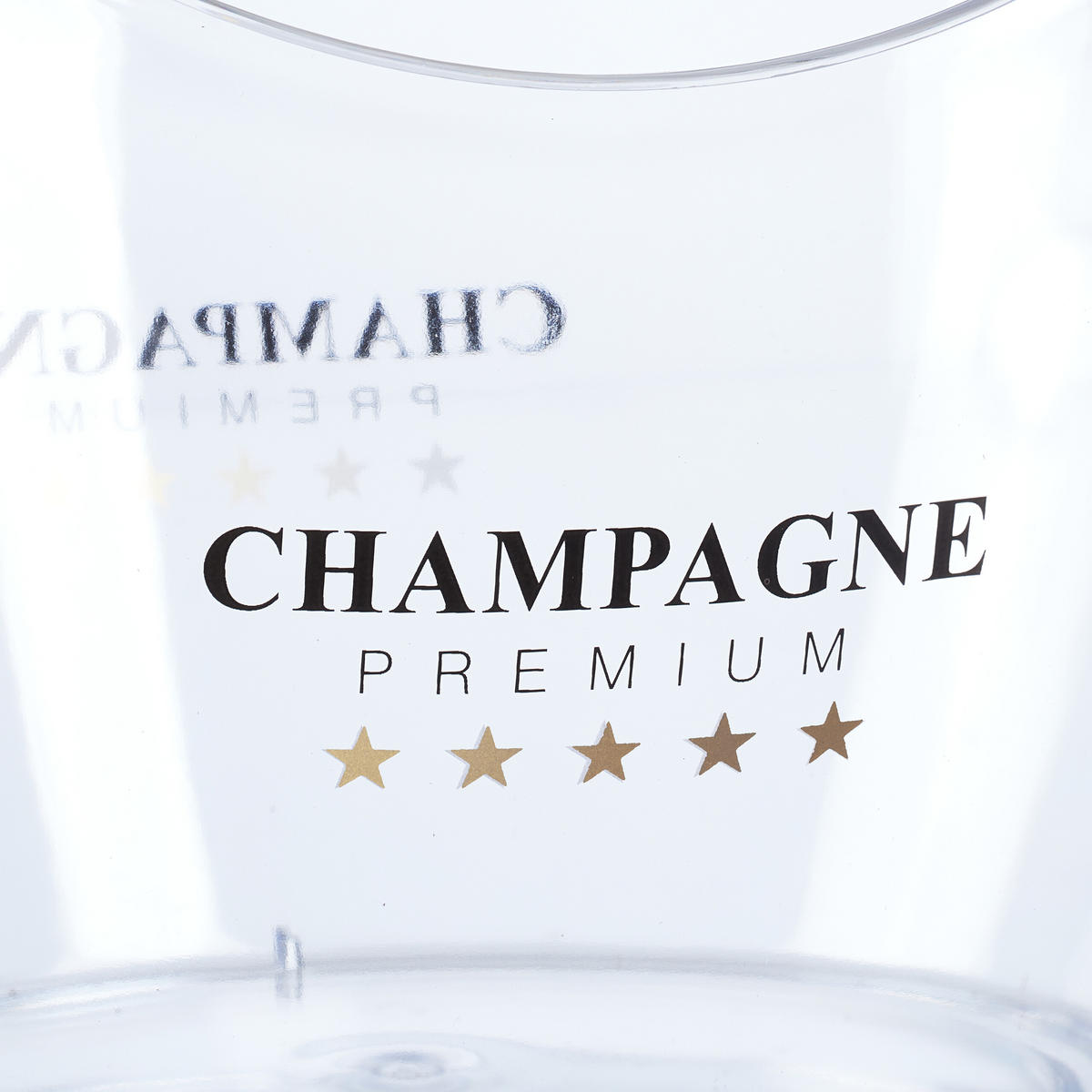 EISEIMER - Transparent, Kunststoff (34.5/25.5cm) - Relaxdays