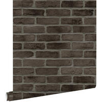 TAPETE Backstein-Optik 53 cm x 10.05 m - Braun, Papier (53/1000cm) - ESTAhome