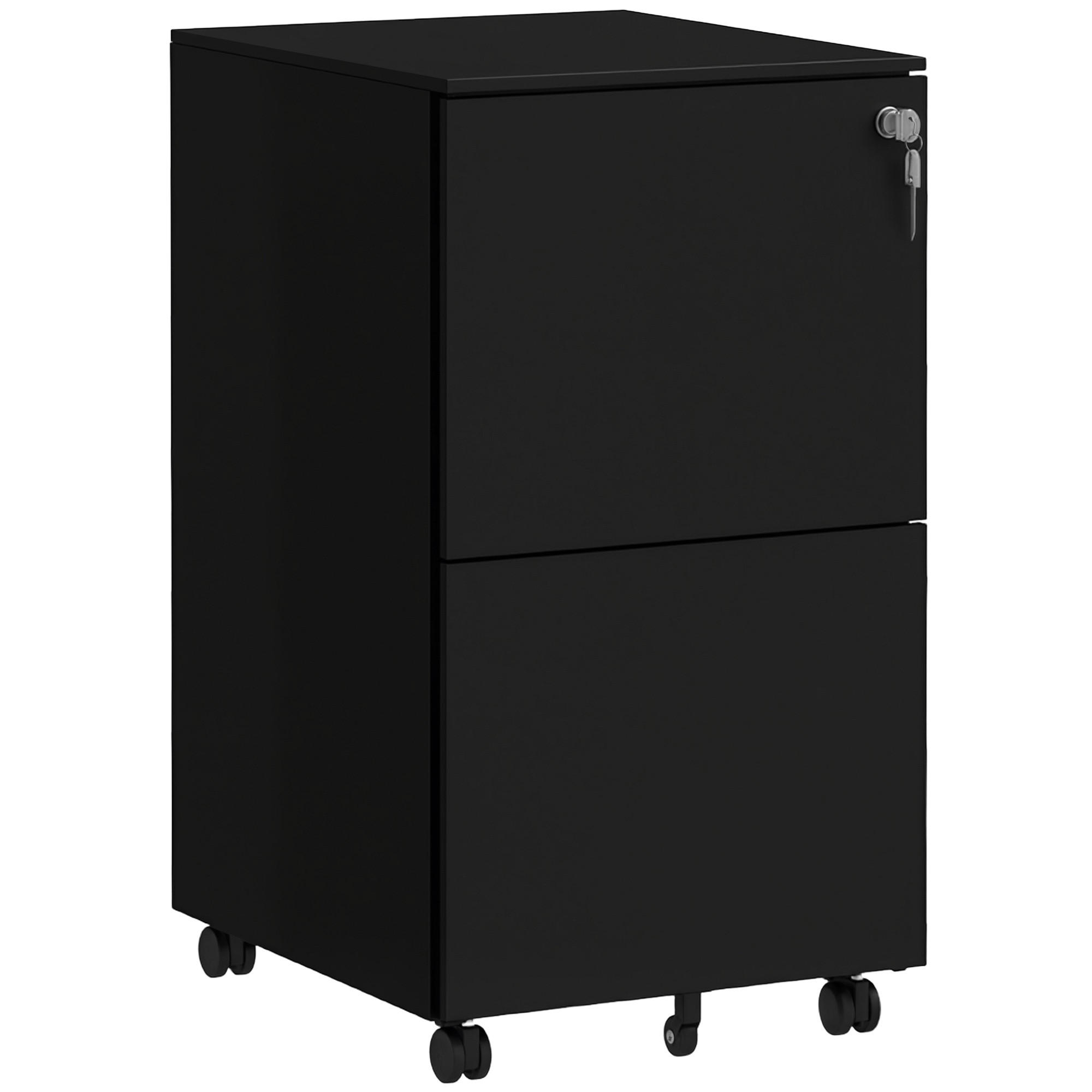 XXXLutz Aktenschrank Schwarz 43.5x67.5x37 cm