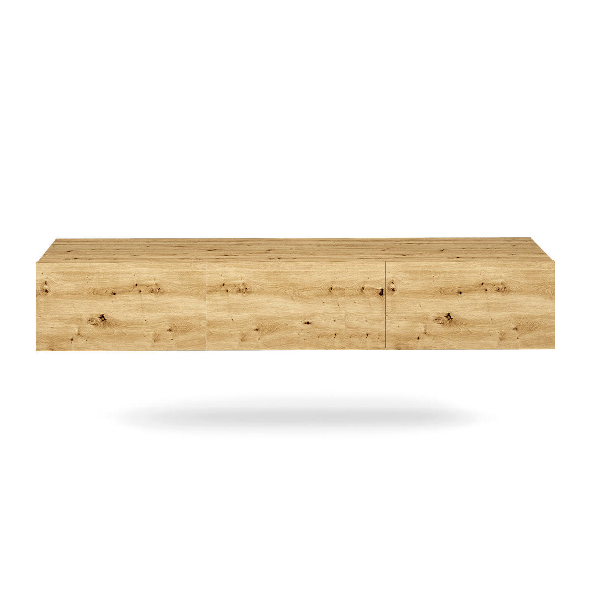 TV STOLÍK Idao Svetlé drevo - svetlohnedá, kompozitné drevo (180/29.1/29cm) - Petits-meubles