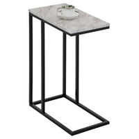 BEISTELLTISCH DEBORA - Weiß, Holzwerkstoff (26/46/61cm) - IDIMEX
