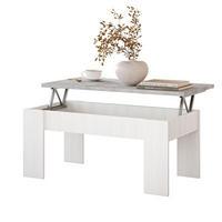 COUCHTISCH APERTO ausklappbar - Hellgrau, Holzwerkstoff (100/45/50cm) - Lookway