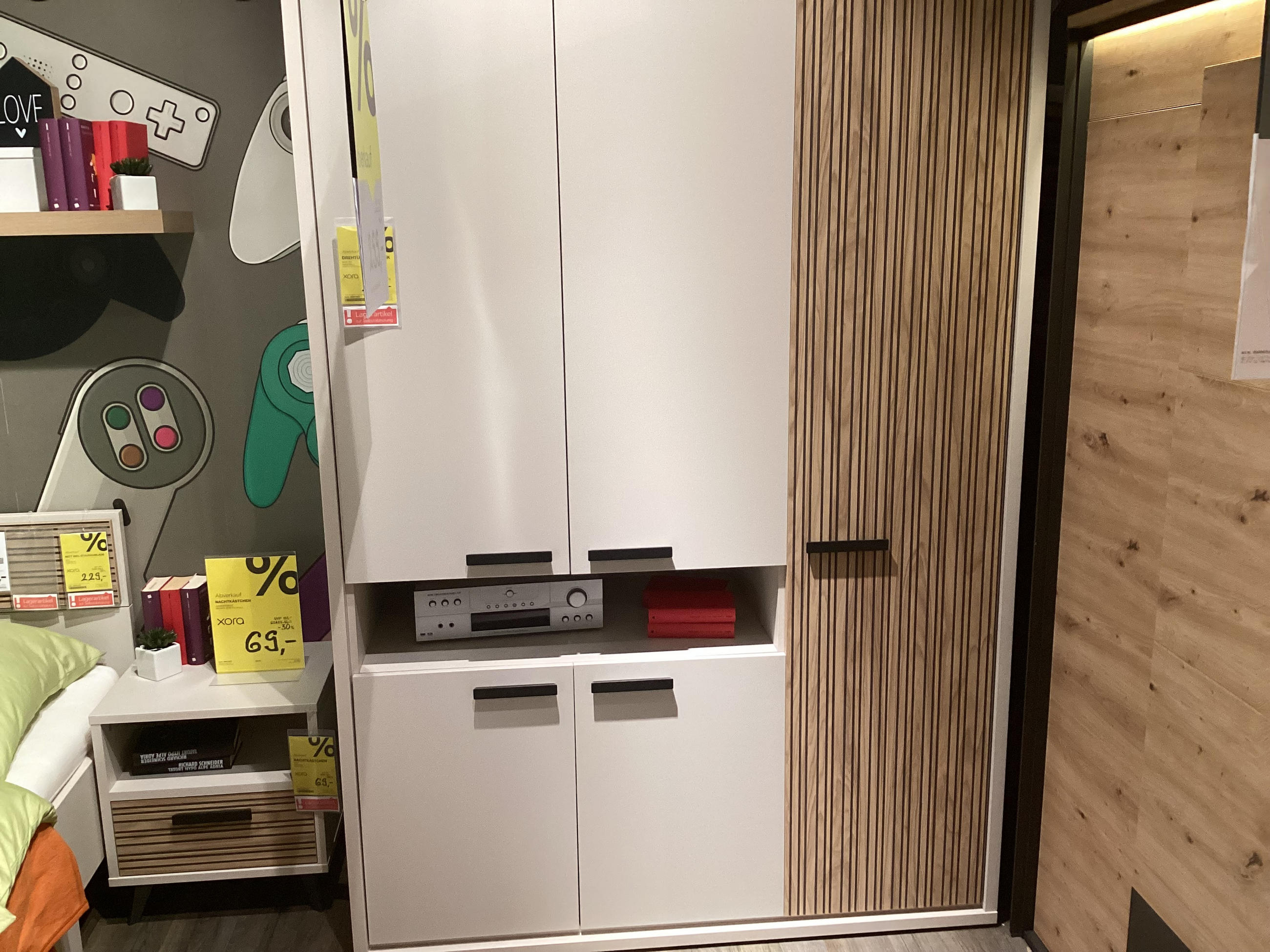 Drehtürenschrank Bravo - Xora