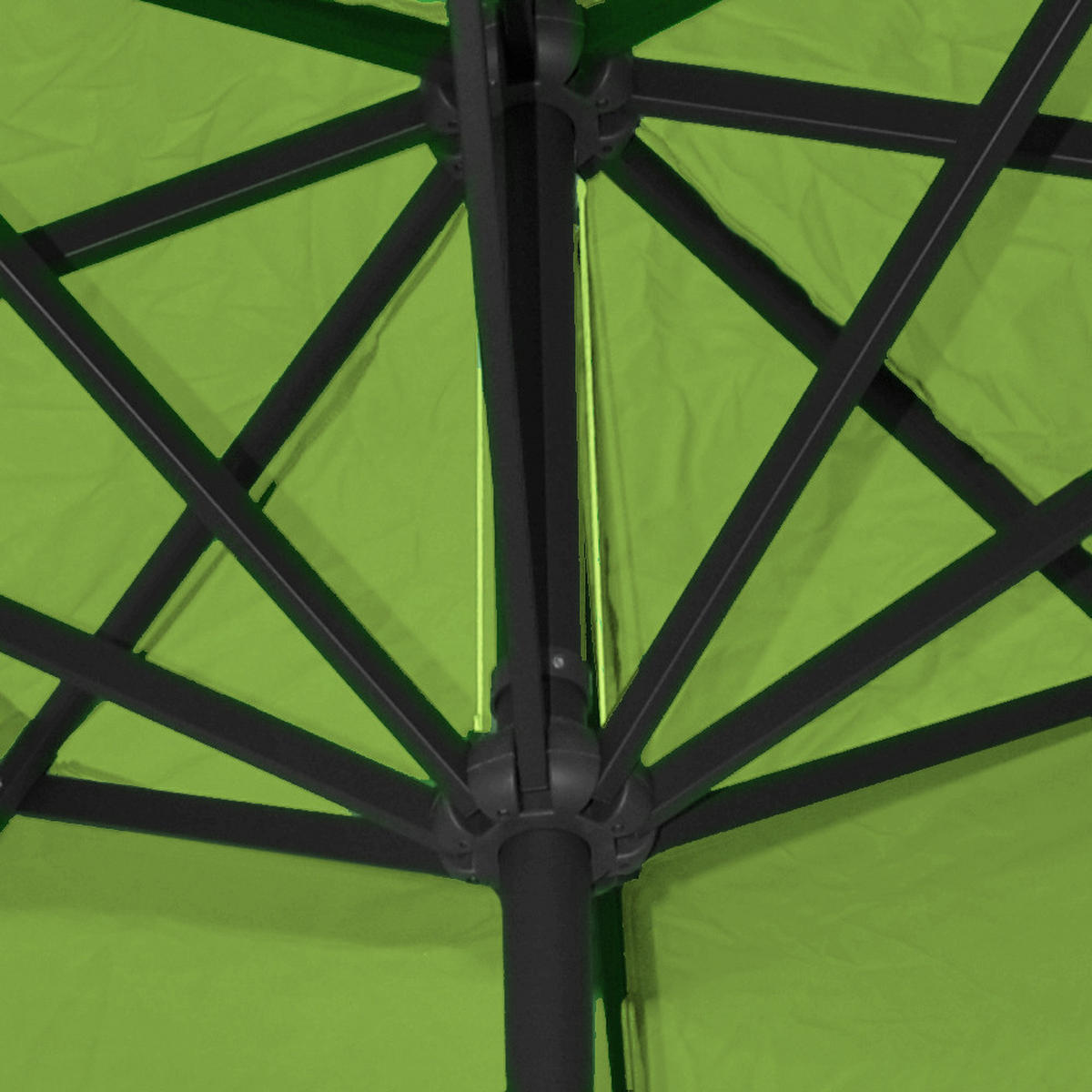 SONNENSCHIRM PRO Grün - Grün, Textil (500/500cm) - MCW