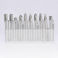 SCHLEIFWERKZEUGE – 20 Stück, 3 mm Schaftdurchmesser - Silberfarben, Metall (0.3/0.3/4cm) - DCA