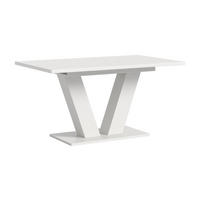 ESSTISCH MOTION (B/H/T: ca. 150/76/90 cm) in Weiß/weiß - Weiß, Holzwerkstoff (90/150/76cm)