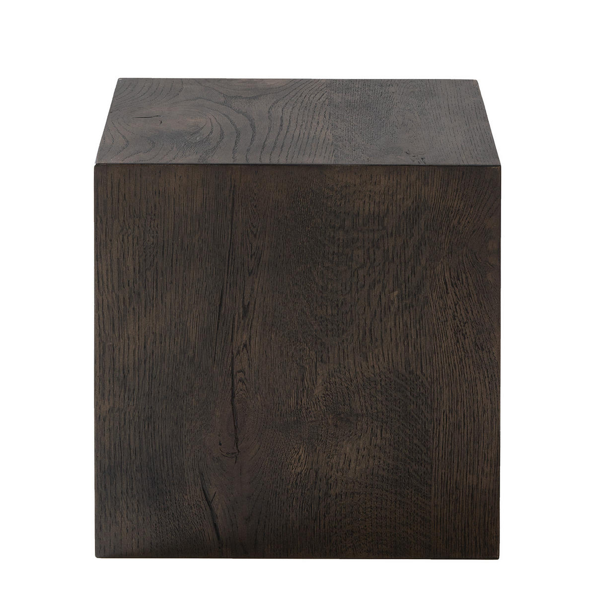 BEISTELLTISCH - Echtholzfurnier - Eichefarben, Holzwerkstoff (40/40/40cm) - home24