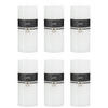 DUFTKERZE ZART - Weiß - XXL - 150 Std. - 6er set - Weiß, Paraffin (10/20cm) - J-Line