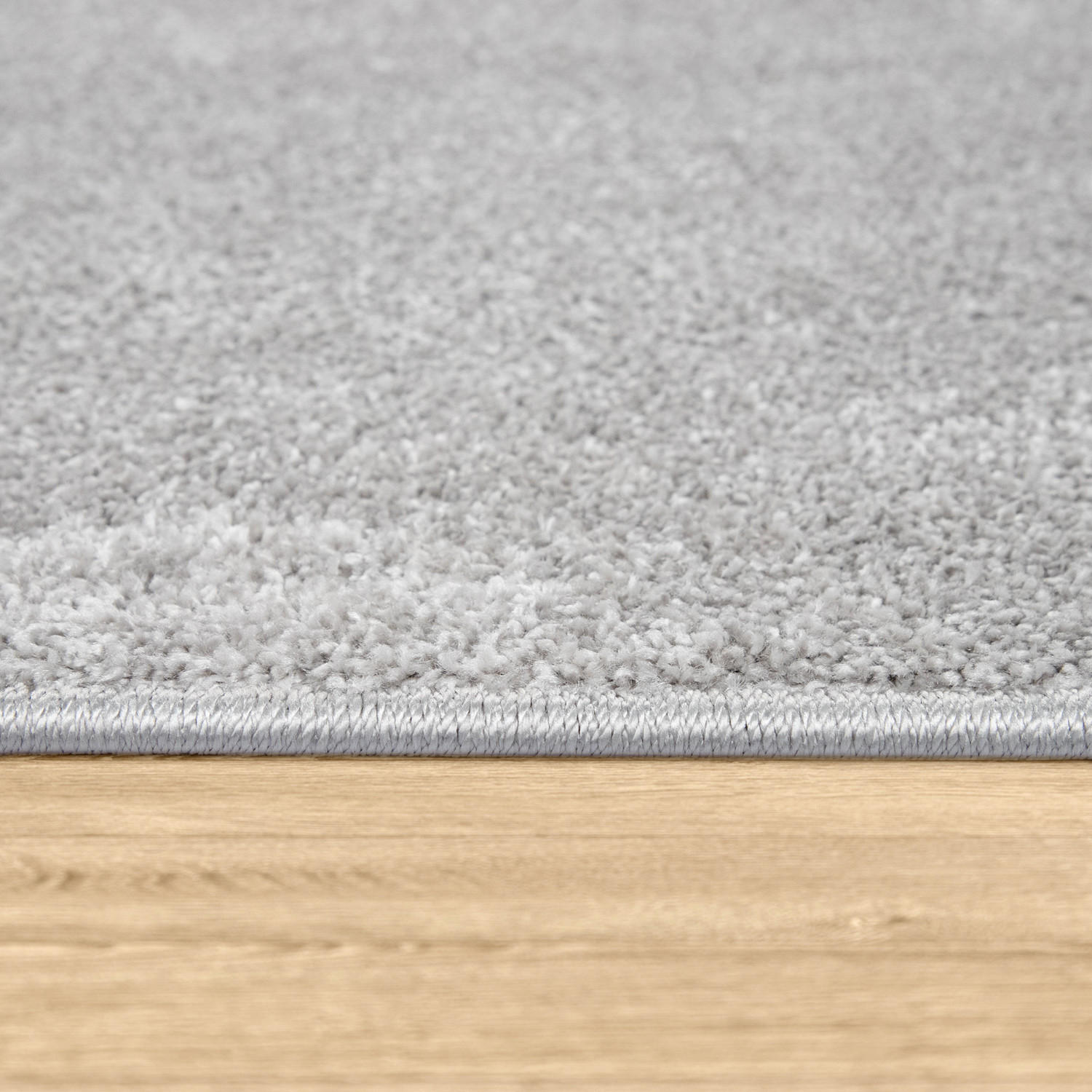 Thumbnail - Paco Home Kurzflorteppich, Silber, Textil, Rechteckig, 200x280 cm, strapazierfähig, für Fußbodenheizung geeignet, Teppic...