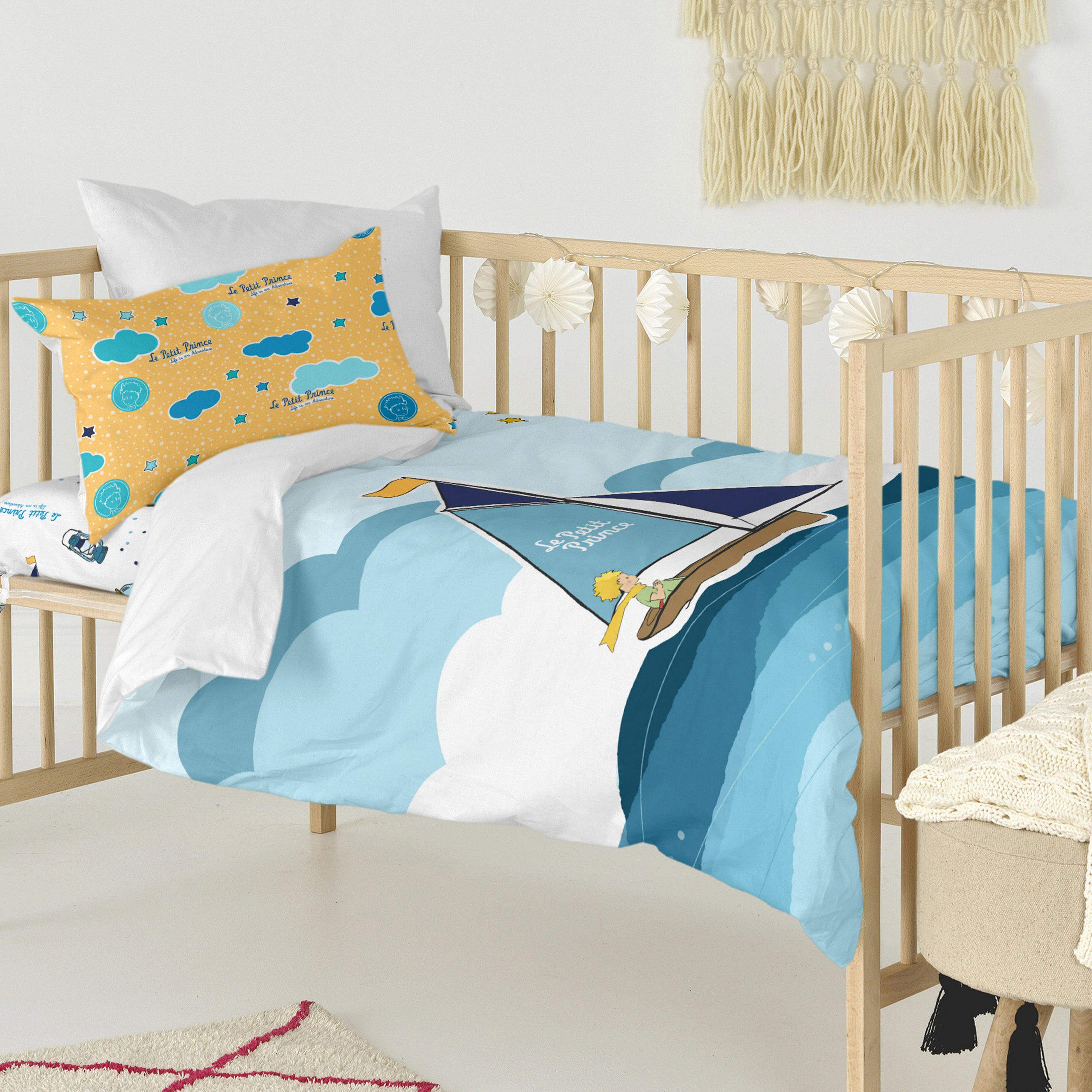 BETTBEZUG 2er-Set teiliges navigateur 100x120 cm (kinderbett) mehrfarbig - Multicolor, Textil (100/120cm) - Happy Friday