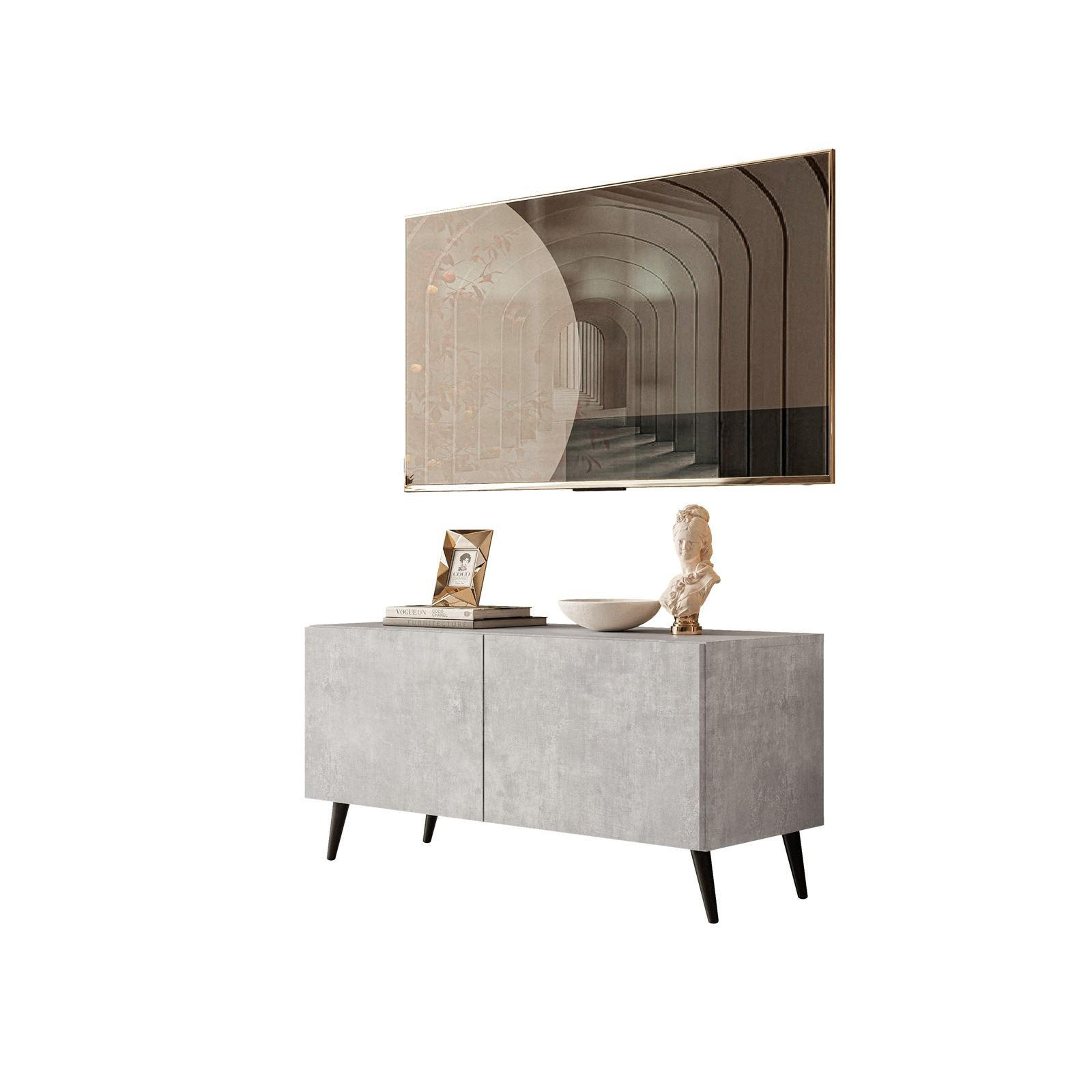 Lookway Tv-Schrank Grau 100x49x40 cm