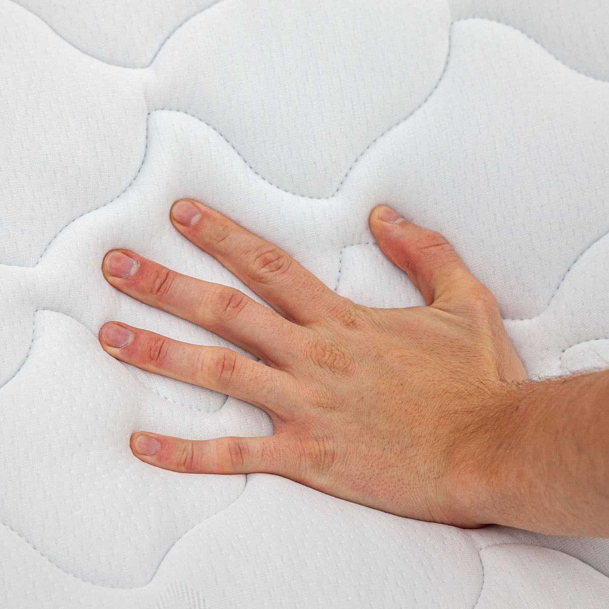 GEL-KALTSCHAUMMATRATZE RELAXX Höhe 25cm 140x200cm - Weiß, Textil (140/200cm) - Arensberger