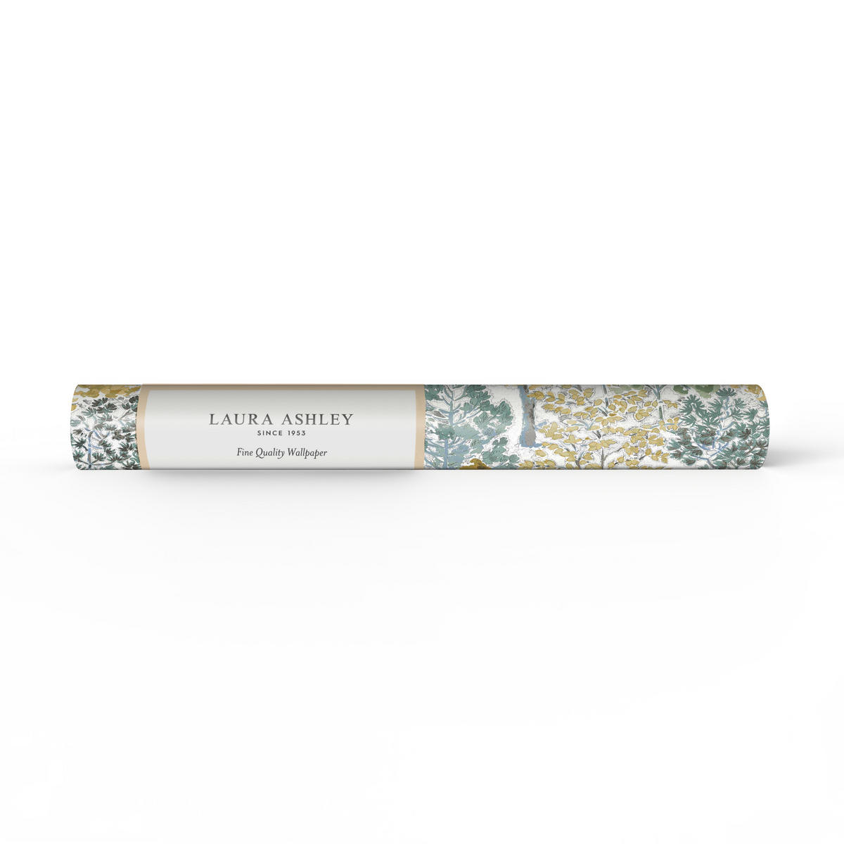 VLIESTAPETE Bernwood - Gelb, Papier/Kunststoff (52/1000cm) - LAURA ASHLEY