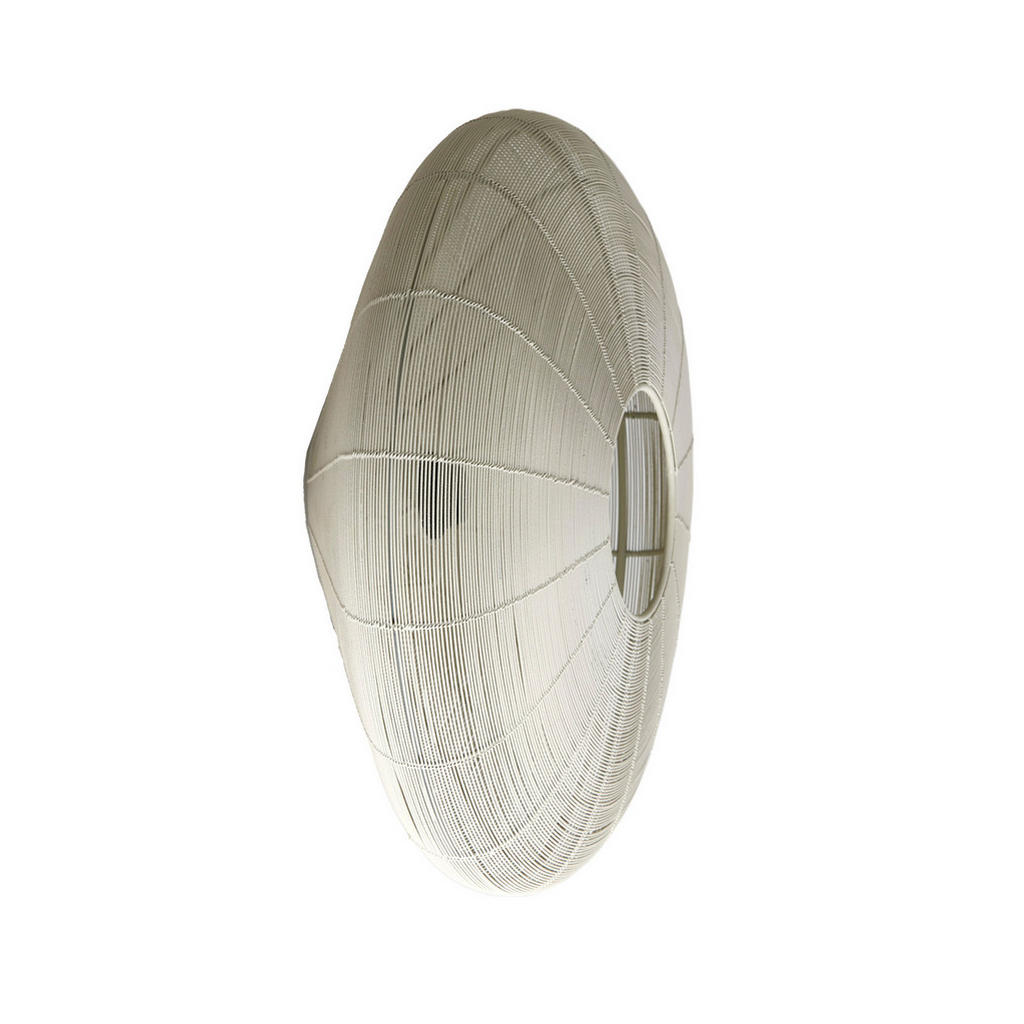 Thumbnail - Light & Living Deckenleuchte, Weiß, Metall, Rund, 51x18x51 cm, CE, Lampen & Leuchten, Innenbeleuchtung, Deckenleuchten