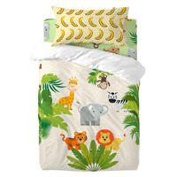 BETTBEZUG 2er-Set teiliges wild 100x120 cm (kinderbett) mehrfarbig - Multicolor, Textil (100/120cm) - Happy Friday