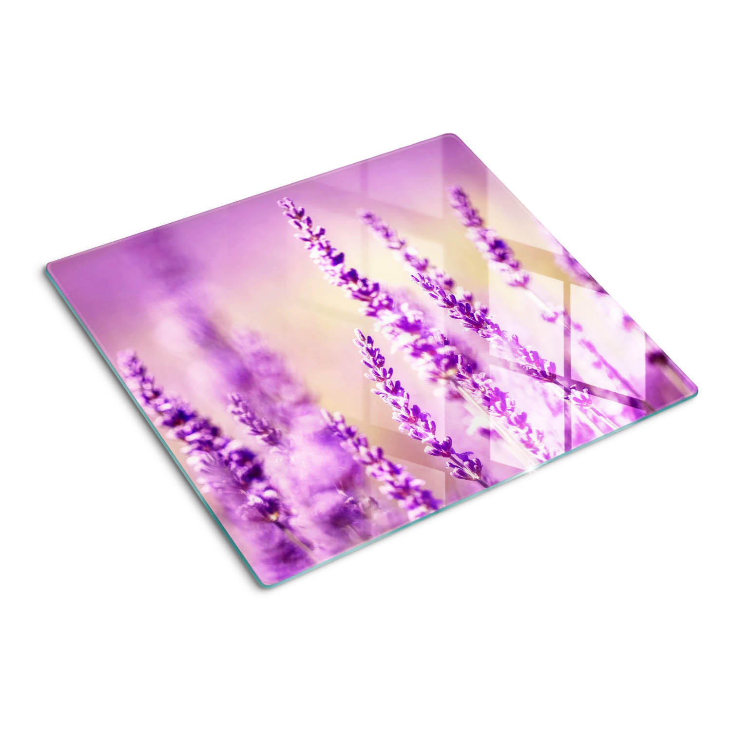 GLASPLATTE 60x52 cm Lavendel - Lila, Glas (60/0.4/52cm) - TULUP