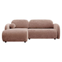 ECKSOFA Dream L - Gelb/Schwarz, Holz/Kunststoff (233/160cm) - MIRJAN24