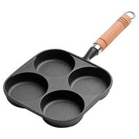 PFANNKUCHENPFANNE Schwarz 37/19/2.5 cm KS7744 - Schwarz, Metall (19cm) - Krisberg 