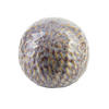 DEKO-KUGEL Saggio Braun 9/9/9 cm Keramik - Braun, Keramik (9/9/9cm) - Mondex