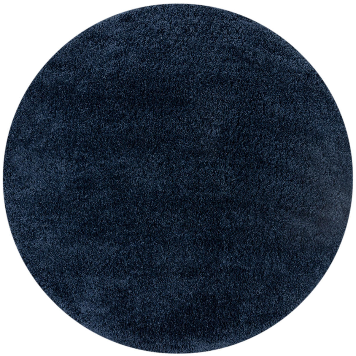 TEPPICH Hochflor Shaggy-Design, teddyweich LYNE, Blau 133x133 cm - Blau, Textil (133/133cm) - KADIMA DESIGN
