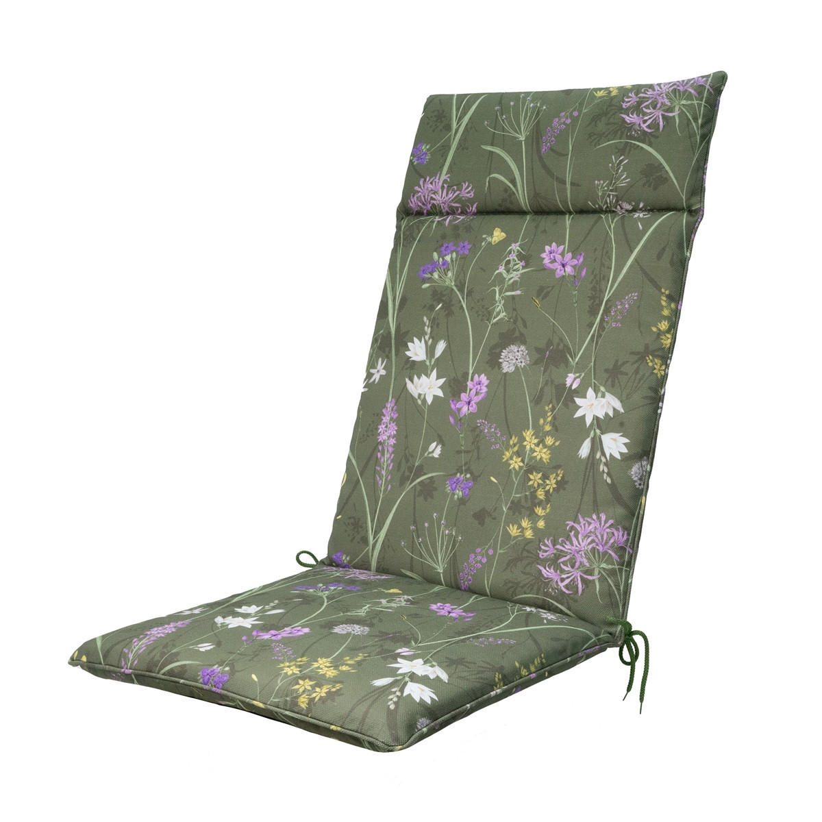 GARTENSTUHLKISSEN Donna 120/50 cm 4er-Set - Grün, Textil (50/8/120cm) - Madison