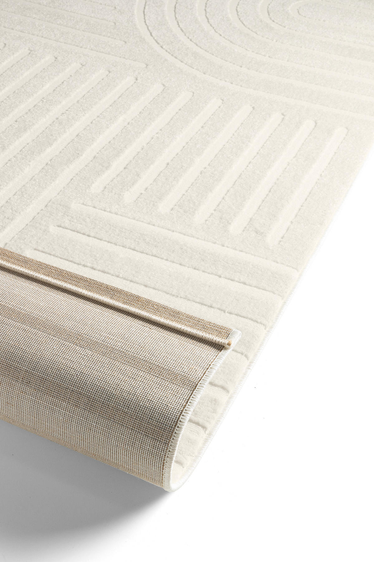BOHO-TEPPICH Weiß 200x290 cm - Weiß, Textil (200/290cm) - Tesso Living