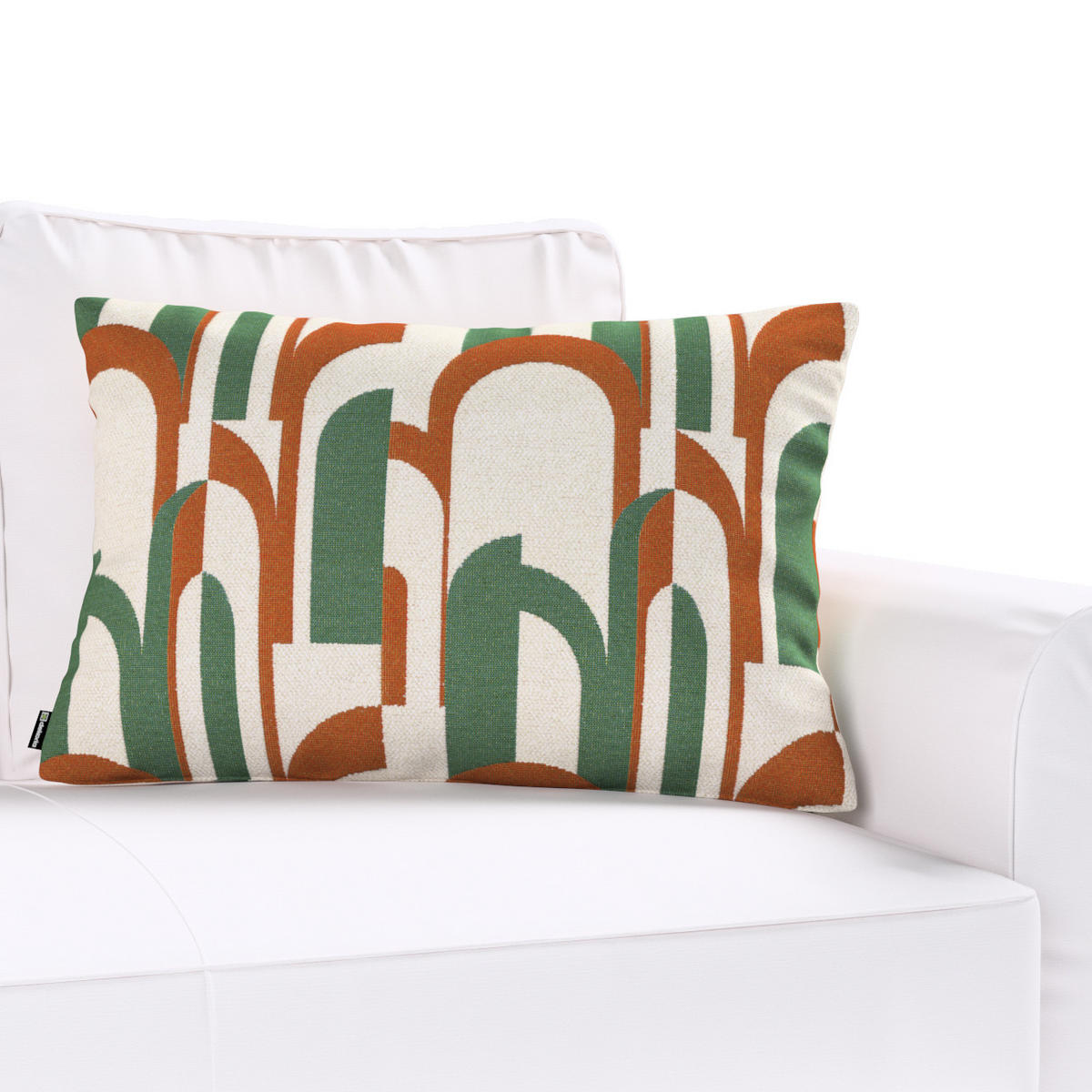 KISSENHÜLLE Cosy Home grün, 60x40 cm - Grün, Textil (60/40cm) - Dekoria