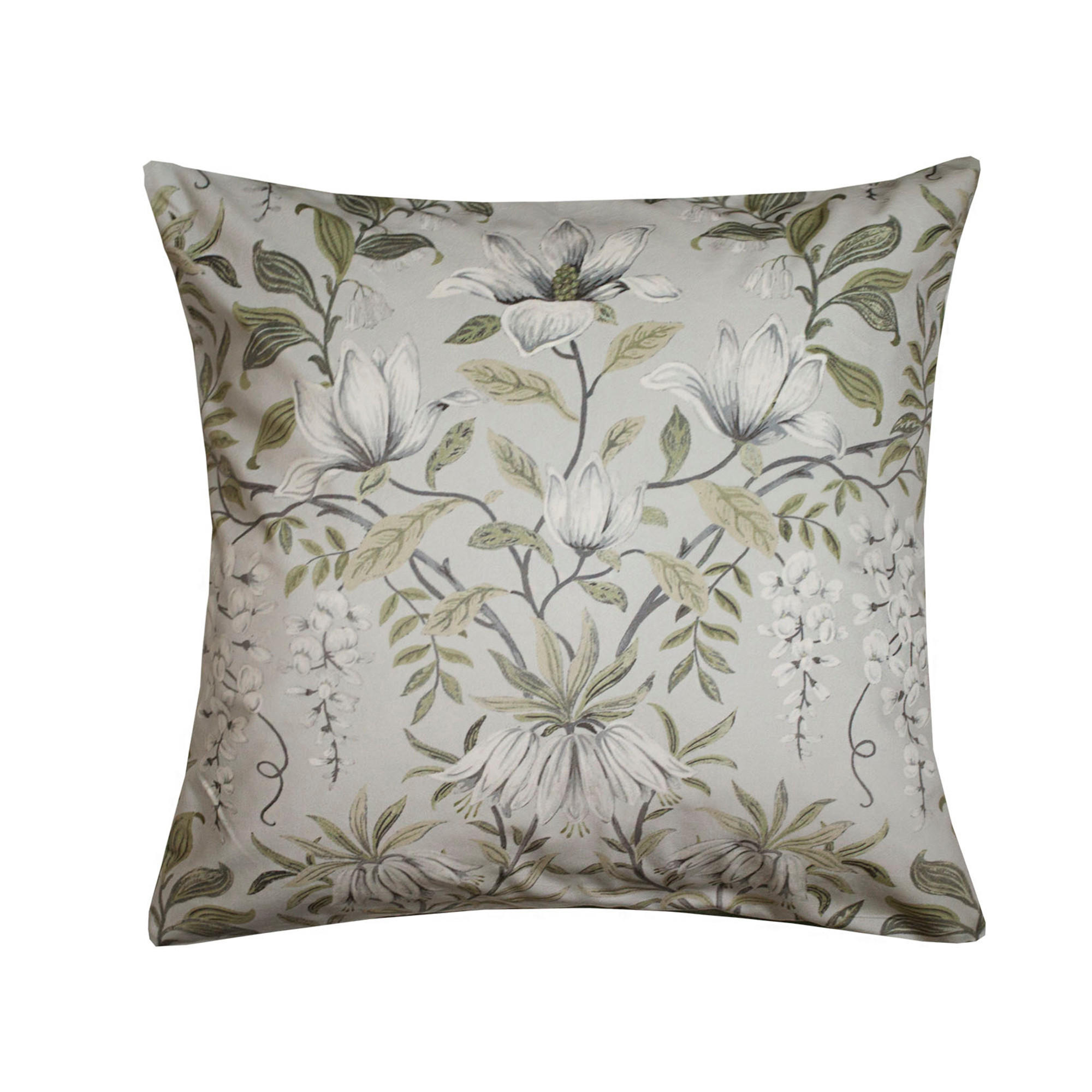 ZIERKISSEN Parterre - Grün, Kunststoff/Textil (50/50cm) - LAURA ASHLEY