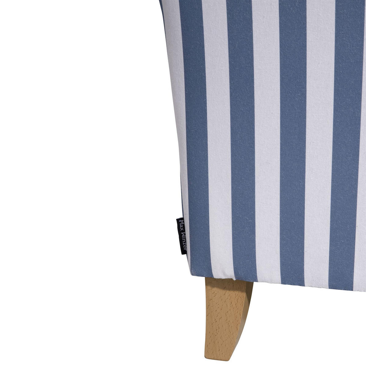 OHRENBACKENSESSEL Karlen Flachgewebe blau - Blau, Kunststoff (77/103/86cm) - 58aufmkessel