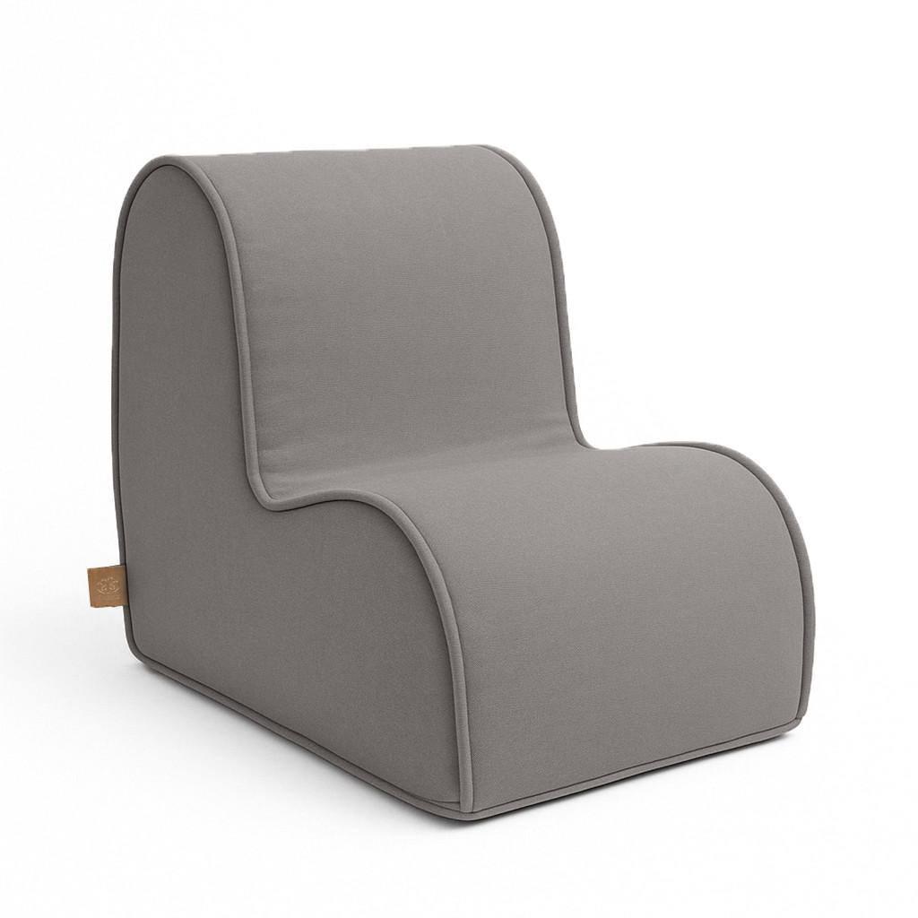 SESSEL Outzy für Kinder, Taupe - Taupe, Textil (40/50/60cm) - MeowBaby