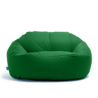 SITZSACK SOFA Lounge tannengrün für Indoor und Outdoor - Waldgrün, Textil (1600/60/1000cm) - Bruni