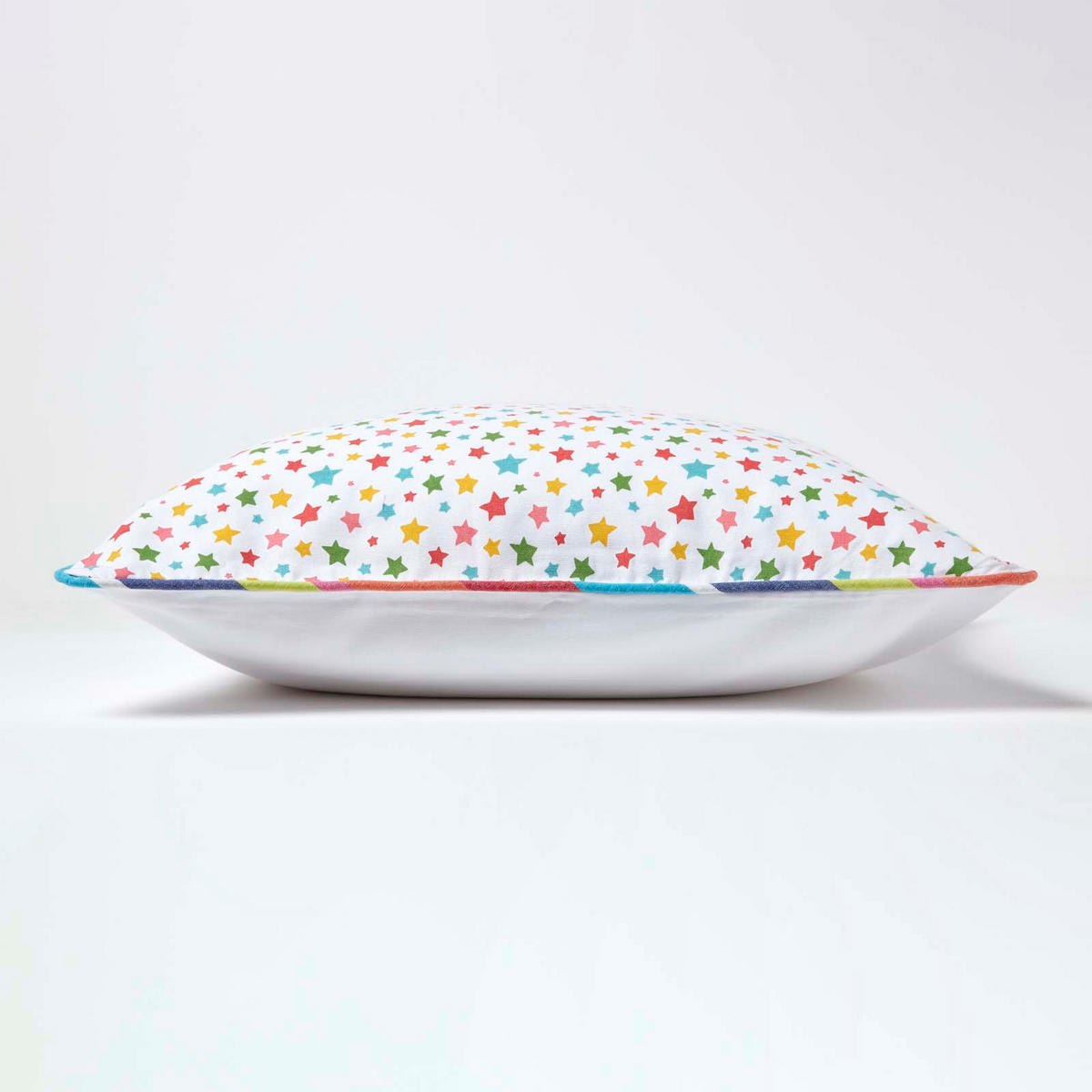 KISSENHÜLLE Bunte Sterne 60/60 cm, 100% Baumwolle - Multicolor, Textil (60/60cm) - Homescapes