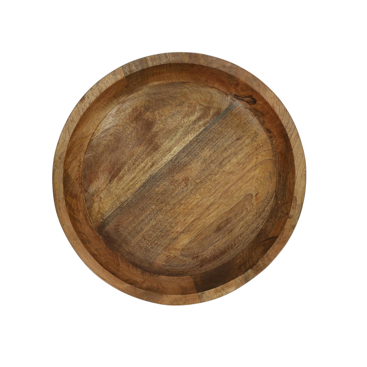 DEKOSCHÜSSEL aus Mangoholz Braun 40/40/7 cm - Braun, Holz (40/7cm) - Excellent Houseware