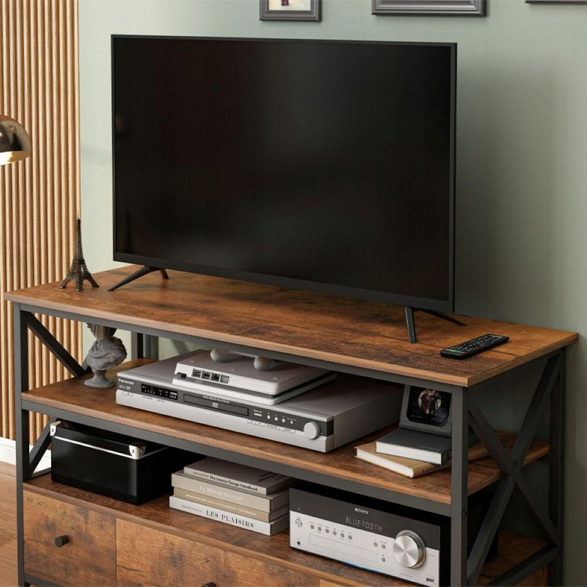 KOMMODE, braun 110/40/63 cm - Braun, Holzwerkstoff (118/15/46.5cm)