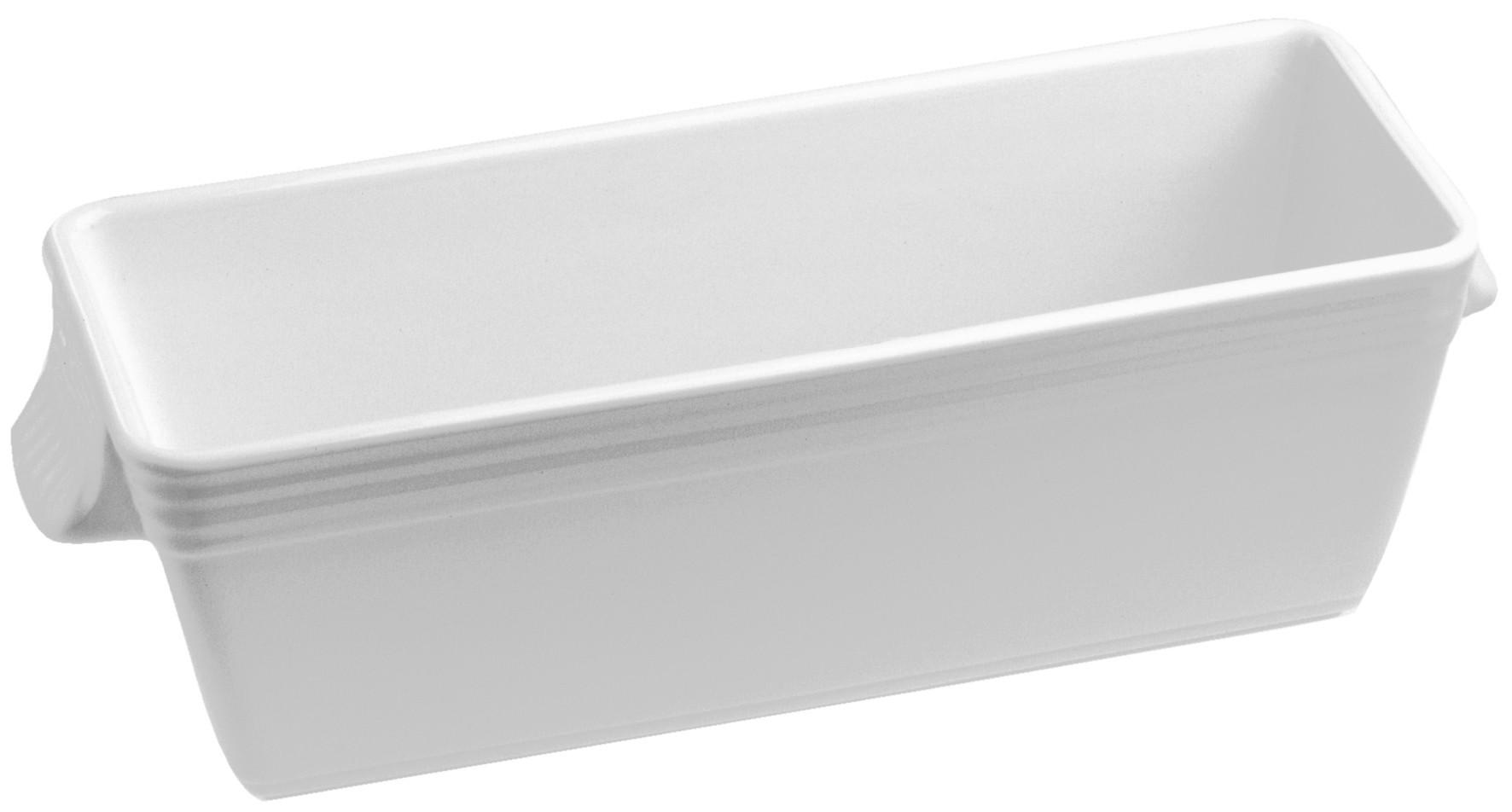 OFENTERRINE auch für Sülze Weiss 210 cl - Weiß, Keramik (12.5/10/31cm) - Revol Porcelaine France