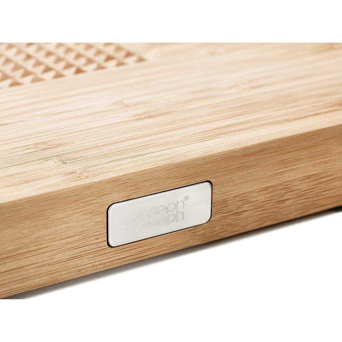 SCHNEIDEBRETT Cut & Carve - Braun, Holz (20/53cm) - Joseph Joseph 